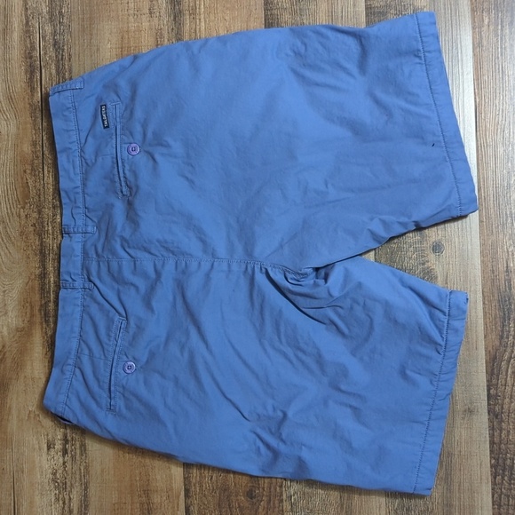 Johnnie-O Tailgaters Fleece Lined Shorts Size 40 in Blue - Picture 2 of 10